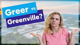 Greer SC vs Greenville SC | Where Should YOU Live? | Real Estate in Upstate SC