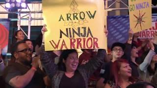 Stephen Amell on Ninja Warrior