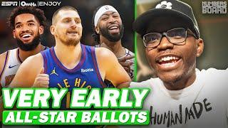 Very Early All-Star Ballots | Numbers On The Board