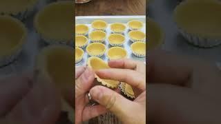 Tart shell making #shorts #tart #dessert