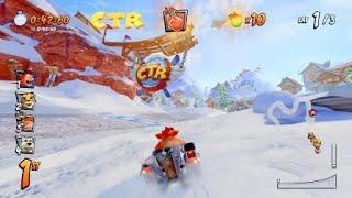 Blizzard Bluff - All CTR Challenge Token Letter Locations - Crash Team Racing Nitro-Fueled