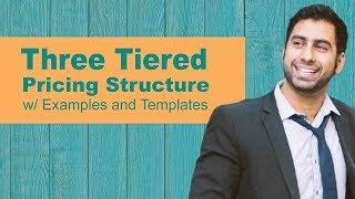 Three Tiered Pricing Structure w/ Examples and Templates