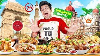 Eating Only Unlimited Buffet For 24 Hours Challenge!!! Breakfast, Lunch & Dinner