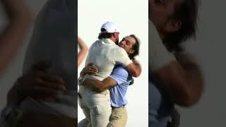 BANG! BANG! BANG!  Dude Perfect's Tyler Toney HOLES OUT 
