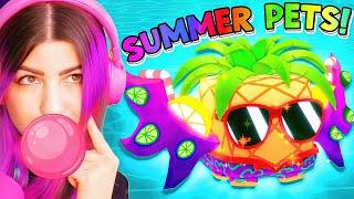 Getting EVERY SUMMER PET in Bubble Gum Simulator Infinity!