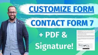 Contact Form 7 Customization - Digital Signature and Generate PDF Format File