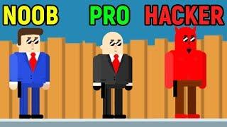 NOOB vs PRO vs HACKER - MR BULLET