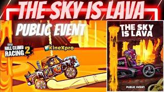 THE SKY IS LAVA PUBLIC EVENT | GAMEPLAY & WALKTHROUGH | KineXpro Gaming