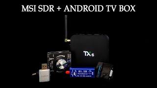 MSI SDR + ANDROID TV BOX