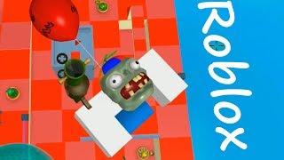 РОБЛОКС против РАСТЕНИЙ Roblox Plants vs Zombies приключения Мультяшек ЗОМБИ Игра как мультик