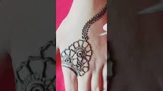 Leafy mehendi design#hennatattoo #henna #howtomakemehendidesigns