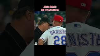 Adrián Beltré's Hall of Fame Moment #baseballhumor #adrianbeltre #halloffame