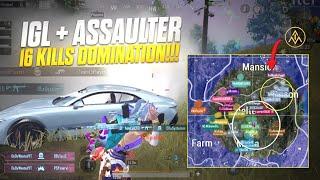 16 Finishes Domination in a Semi T1 Lobby  | IGL + Assaulter Gameplay | iPhone 13 Pro | BGMI 