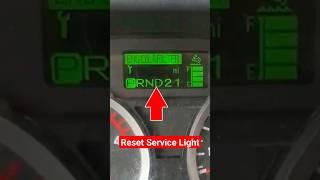 Reset Any Service Light ISUZU NQR Engine Oil Filter Light Example #ISUZU #ISUZUNQR #isuzutruck