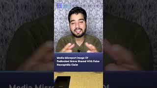 Media Misreport Image Of Padlocked Grave With False Necrophilia Claim| The Logical Indian  #shorts