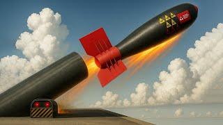 Garry's Mod Nuclear Bombs Testing with Giant Cannon BOOM!