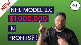 NHL Betting Model makes $1 MILLION in PROFIT?! - Full Walkthrough