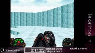 Star Wars: Dark Forces (Any%) in 21:39 by thepsychoripper - Hekathon