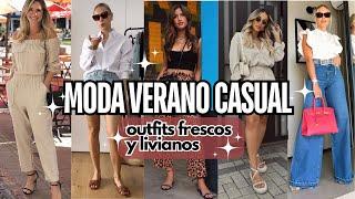 LOOKS DE VERANO / TENDENCIAS 2025 / OUTFITS CASUALES Y FRESCOS