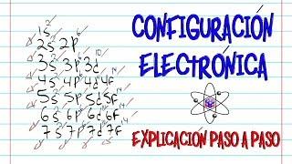 Configuración Electrónica️ [ FÁCIL Y RÁPIDO ] | QUÍMICA |