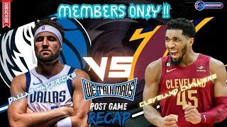 We Talk Mavs!! | Dallas Mavericks vs Cleveland Cavaliers post game recap #MFFL #LetEmKnow