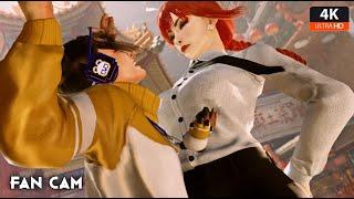 [4K] Fan Cam Makima Chainsaw Man Cosplay by Chun Li Scenes Max Graphics Japan Voice