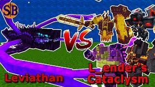 COMPLETED Leviathan vs L_ender's Cataclysm | Underwater VS On land | Minecraft Mob Battle