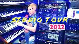 Studio Tour 2022 | 80s Vintage Synthesizers and Gear