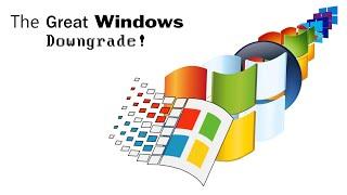 The Great Windows Downgrade! | Part 1: Windows 10 to Windows Whistler Build 2419 (2,000 SUB SPECIAL)