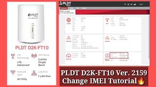 PLDT D2K-FT10 Version 2159 Change IMEI Tutorial