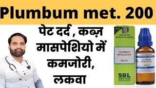 Plumbum metallicum 200 benefits in hindi | Plumbum metallicum 30 , 200 homeopathic uses in hindi |