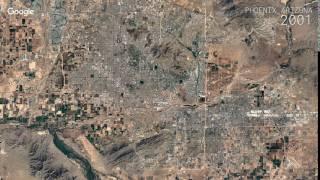 Google Timelapse: Phoenix, Arizona