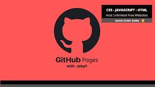 Jekyll With GitHub Pages