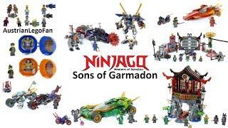 All Lego Ninjago Sons of Garmadon Sets Winter 2017 / 2018   Lego Speed Build Review