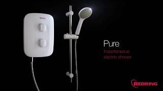 Redring's Pure Shower Range