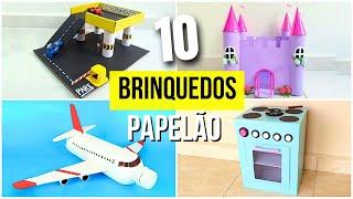 10 IDEIAS de BRINQUEDOS para o DIA DAS CRIANÇAS - BRINQUEDOS RECICLADOS E CRIATIVOS FAÇA VOCÊ MESMO