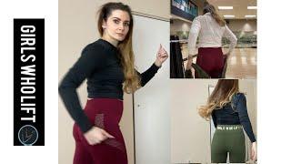 INSTAGRAM LEGGINGS REVIEW ACTIVEWEAR  ~GIRLS WHO LIFT~ PUT TO THE TEST! (BLOOPERS) HONEST REVIEW