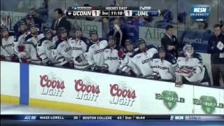 UConn Men's Hockey vs. UMass Lowell Highlights