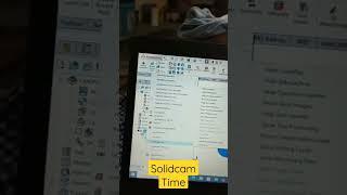 cnc programming  solidcam solid works cam #cnc #vmc #solidcam #solidworkscam #solidworks