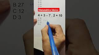 Matemática básica #edutuber #matemática #professordematematica #mathproblem #amomatematica