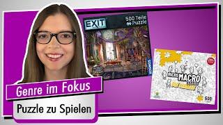 Genre im Fokus 43 - Puzzle zu Spielen - Zwei Spiele im Vergleich - Spiel doch mal!