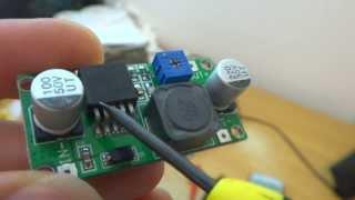 Buck Converter LM2596 Voltage Regulator Setup Review