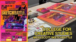 College For Creative Studies 2023 Sketchbattle