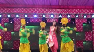 BLACK PANTHER BHANGRA GROUP TM || PUNJAB || LUDHIANA || LIVE PUNJABI  MODEL SIMRAN