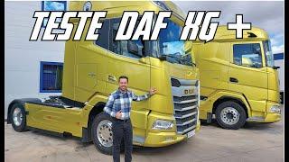 Test of DAF XG+ with the LARGEST cabin and ready for hydrogen