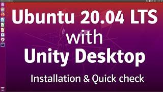 Ubuntu 20.04 LTS -Focal Fossa- with Unity Desktop (English Edition)