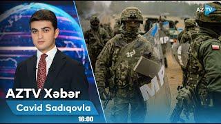 Cavid Sadıqovla AZTV XƏBƏR (16:00) | 23.11.2024