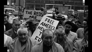 Kalmyk Pro-Tibet Protest at the United Nations March,1959 New York, NY