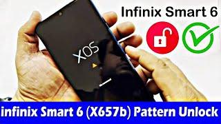 Infinix SMART 6 Hard Reset/ Screen Unlock/ Pattern Unlock || Infinix X6511 (without pc) 2024