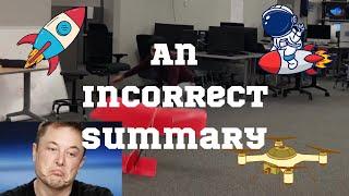 An Incorrect Summary of AIAA and DBF